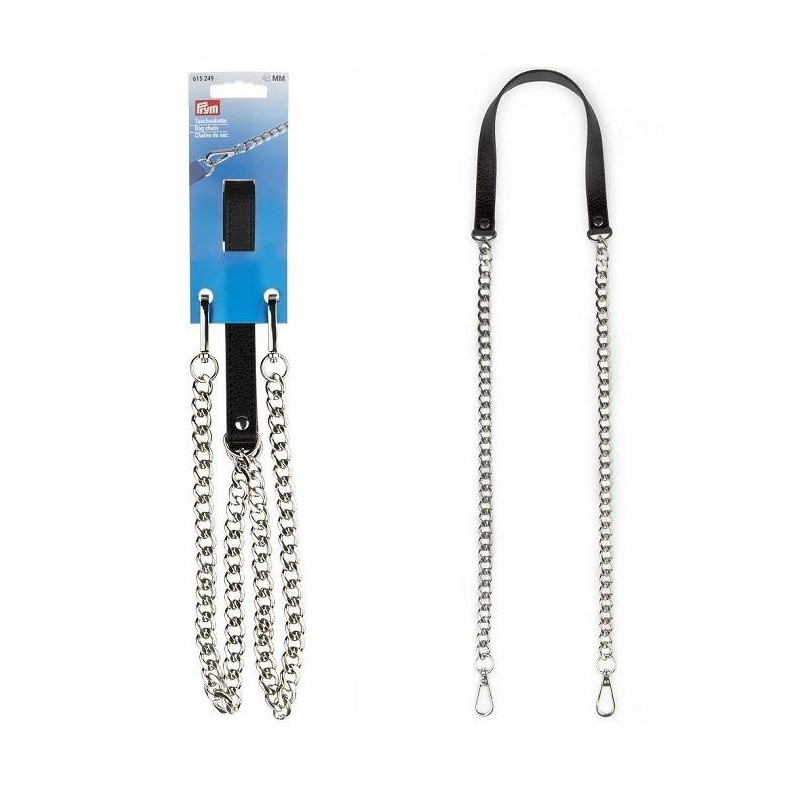 Chain Metal Silver ME Leather