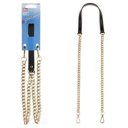 Chain Metal Gold ME Leather