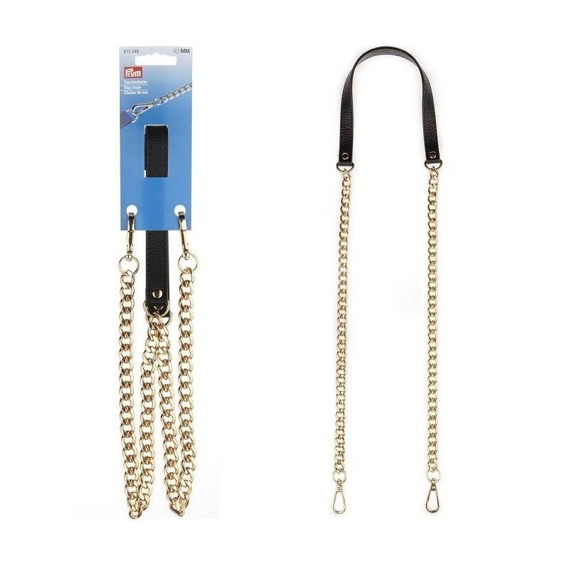 Chain Metal Gold ME Leather