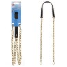 Chain Metal Gold ME Leather