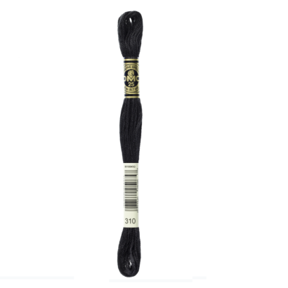 Mouline Floss DMC Black 310