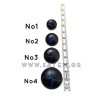 Buttons Type Leather M 44983