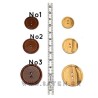 Buttons Type Wooden M 41332