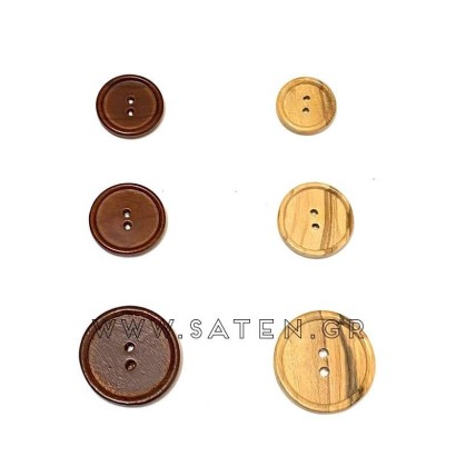 Buttons Type Wooden M 41332