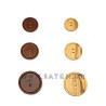 Buttons Type Wooden M 41332