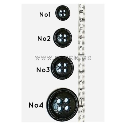 Buttons Type Leather B 32455