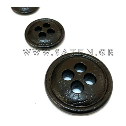 Buttons Type Leather B 32455