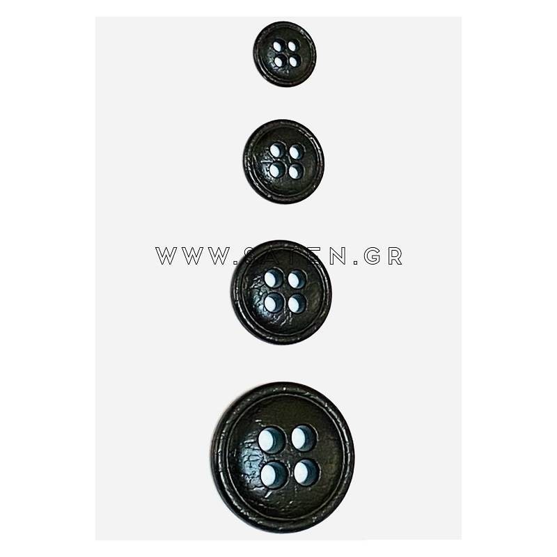 Buttons Type Leather B 32455