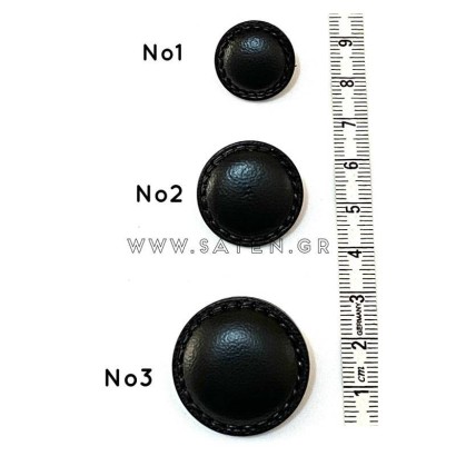 Buttons Type Leather B 42449