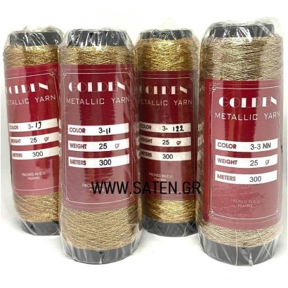 Gold Thread Embroidery Golden