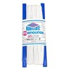Elastic White 0,8cm 10 Meters