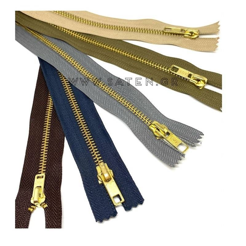 Φερμουάρ μεταλλικό για Jeans