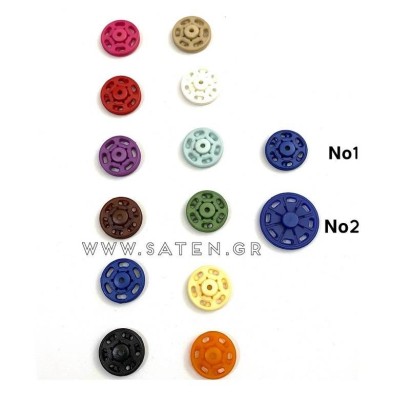 Snap Fastener Plastic Rafti
