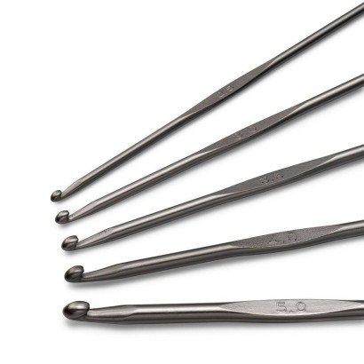 Set Crochet Hooks Prym Silver