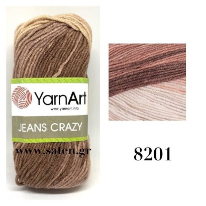 YARNART CRAZY JEANS