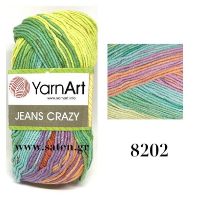 YARNART CRAZY JEANS