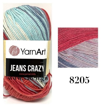 YARNART CRAZY JEANS
