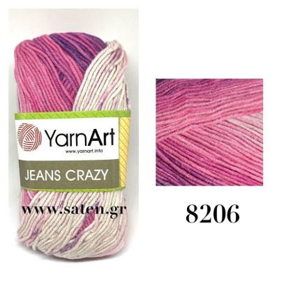 YARNART CRAZY JEANS