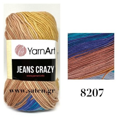 YARNART CRAZY JEANS