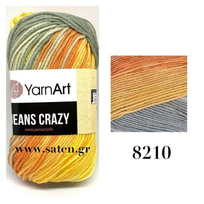YARNART CRAZY JEANS