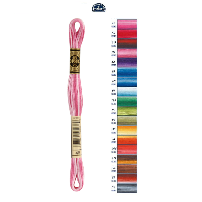 Μουλινέ DMC Πολύχρωμα