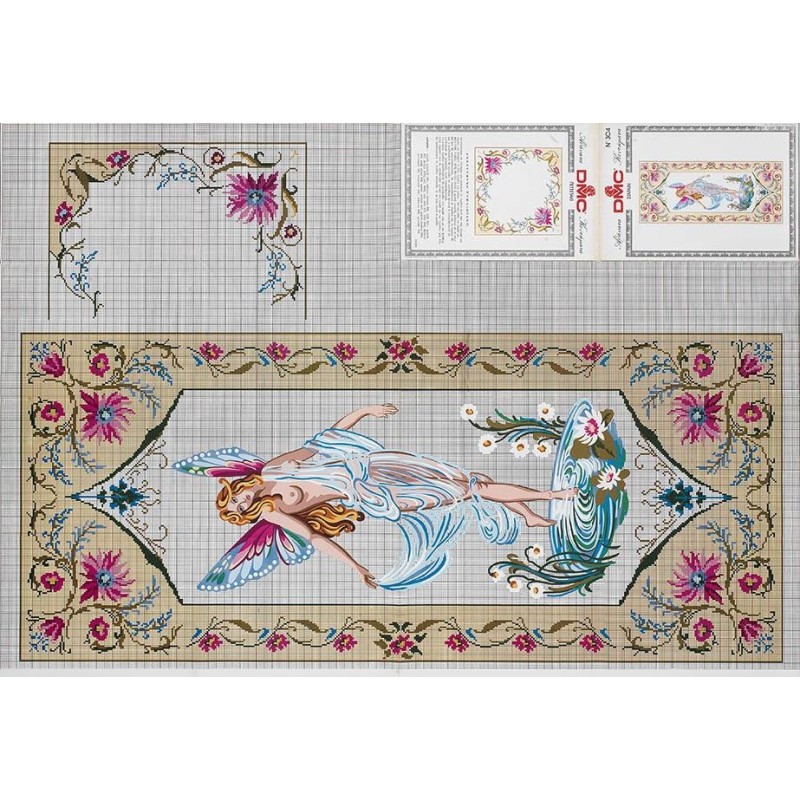 DMC No. 304- Everlasting Flowers Embroideries