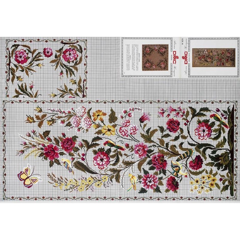 DMC No. 305- Everlasting Flowers Embroideries