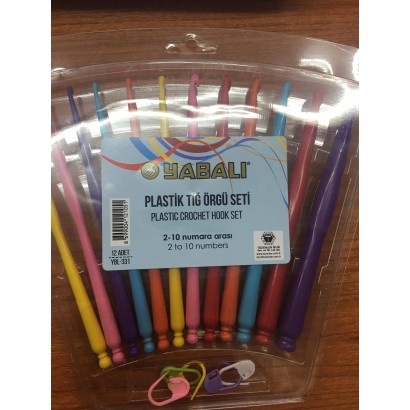 Set Crochet Hooks Plastic