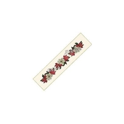 Table Runner Cross Stitch Etamine Fabric Rose Alexandrino 8303